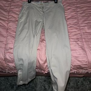 Crown and ivy cropped khaki pants